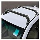 IBOWER 2 PCS Universal Car Top Luggage Roof Rack Cross Bar Carrier Adjustable Window Frame