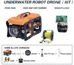 Underwater Submarine Drone Camera Robot ROV Diver Sous Marin 30m Depth