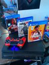 ps4 console with games