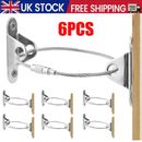 6packs Anti-Tip Furniture Straps Bracket Baby & Pet Proofing Safety Wall Anchor