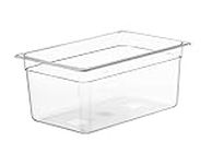 LIPAVI C15 Sous Vide Container 18 quarts-NOT INCLUDED: L15 Rack and Lid for Virtually Every Immersion Circulator Sold Separately, Crystal Clear, Transparent Polycarbonate