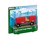 BRIO - Gold Load Cargo Wagon 2 Pieces