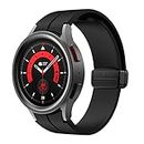 FuzeDa Compatible with Samsung Galaxy Watch 5 Pro 45mm Strap, 20mm Silicone Sport band for Samsung Galaxy Watch 4/5/6 40mm 44mm/Galaxy Watch 4 Classic 42mm 46mm/Galaxy Watch 6 Classic 43mm 47mm