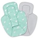 Minne Baby Infant Insert, Cool Mesh Fabric Newborn Insert Compatible with 4Moms MamaRoo and RockaRoo Swing, Soft and Breathable with Head and Body Support