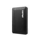TEYADI 500GB 2.5-inch Slim Portable External Hard Drive HDD-USB 3.0 for PC, Mac, Laptop, Laptop, PS4, Xbox, Xbox one-T2518(Black)