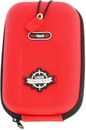 Navitech Red EVA Rangefinder Hard Case/Cover With Carabiner Clip Compatible With