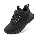 DREAM PAIRS Unisex Kids Trainers Boys Girls Waterproof Walking Running Shoes Athletic Sneakers Sports Shoes for Little/Big KidSDRS2335K,All Black,4 UK/5 US Big Kid