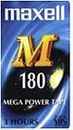 Cassette vidéo VHS Maxell M180