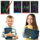 Tablet da scrittura LCD digitale elettronico 8 12"" scheda grafica disegno bambini regalo divertente