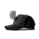 Snowke GoPro Head Mount Hat with Quick Release Buckle Mount Compatible for GoPro 5 Session Hero 8/7/6/5/4/3 Plus/3/2/1/DJI OSMO etc. Action Cameras Head Mounted Adjustable Cap