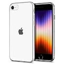 Spigen Liquid Crystal Back Cover Case Compatible with iPhone SE(2022/2020)/8/7 (TPU | Crystal Clear)