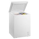 Kenmore 5 Cu. Ft. (143L) Convertible Chest Freezer/Refrigerator, Garage-Ready, Manual Defrost, Stay-Open Lid, External Control Dial, White, For Basement, Garage, Shed, Cottage