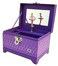 My Tiny Treasures Box Co. Heart Ballerina Music - Purple