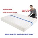 Queen Size Mattress Furniture Protective Plastic Protection Moving&Storage Cover