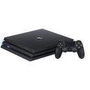 Console Sony PlayStation 4 Pro, nera (1 TB) - buona - con controller