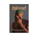 Meiluocan Frank Ocean Poster Blond Album Cover Poster Canvas Painting Wall Art Picture Home Decor Print For Bedroom Living Room Dorm Study Bar Office 12x18inch(30x45cm)