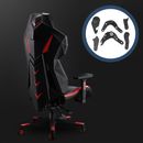  6 sillas reclinables angulares para videojuegos con accesorios electrónicos para girar