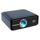 EGate S9 Pro Sealed Full Automatic Projector, Android 1080p Native 9000 Lumens (630 ANSI), Dust Proof, Auto (Keystone+Focus+Obstacle+Tilt), 2GB-32GB, HDMI ARC, WiFi6 & BT | (EL9030, Blue)