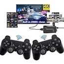 Tochinkar Wireless Retro Gaming Console(64G), Plug & Play Video TV Game Stick with Built-in 9 Emulators, 20,000+ Video Games,4K HDMI Output, Revisit Classic Games with Dual 2.4G Wireless Controllers
