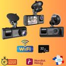 🚨 Dashcam WiFi Double Caméra Voiture Tableau de Bord Full HD 32 Go Enregistreur