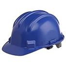 SAFETYZONE Industrial Safety Helmet with Hard Hat and Adjustable Blue Color for Construction and Industrial Work Insulation Work Wear (Blue) Pack of 1