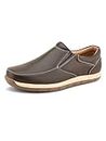 FENTACIA Men's Brown Synthetic Leather Formal Office Shoes - 9 UK