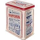 Nostalgic-Art Boîte de Conservation rétro L, Popcorn – Idée de Cadeau pour la Cuisine, Grande récipient à café métallique, Design Vintage, 3 l