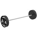 Abaodam Dollhouse Barbell, Miniature Dumbbell Weight Mini Dumbbells Model Miniature Sports Fitness Equipment for Action Figures Dioramas Models Accessories Black