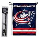 WinCraft Columbus Blue Jackets Garden Flag with Pole Stand Holder
