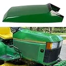 ECOTRIC Upper Hood Compatible with John Deere Lawn Mower 415 425 445 455 Replacement for AM128986 AM118699