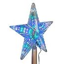 Kurt Adler de Color cambiante LED Star Treetop, 21,6 cm