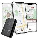 SafeTag mag – Rechargeable Magnetic GPS Tracker, Car, Van, Motorbike, Caravan, etc. 34-195 Countries, 90 Day Standby, Real Time Tracking and Notifications, 7 Day Free Trial+SIM Included, UK Company…