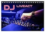 DJ Liveact (Tischkalender 2024 DIN A5 quer), CALVENDO Monatskalender