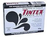 TINTEX Lot of 1 Brand Black Fabric Dye 44