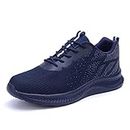 VOSMII Zapatillas Deportivas Summer Men's Sneakers Men's Black Running Shoes Breathable Sneakers Men's Women's Women (Color : Blue, Size : 44 EU)