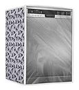 Amazon Brand - Umi. Dishwasher Cover Suitable for Samsung of 12, 13, 14, and 15 Place Setting (63X63X81CMS, Black & White)