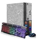 Dell RGB Gaming Desktop Computer, Intel Quad Core I5-6500 up to 3.6GHz, GeForce GT 1030 2G, 32GB DDR4, 1T SSD, RGB Keyboard & Mouse, 600M WiFi & Bluetooth, Win 10 Pro (Renewed)