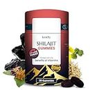 Kindly Health Pure Original Himalayan Shilajit/Shilajeet Gummies for Strength, Stamina & Energy| Immunity Booster with Gokshura and Vitamins| No Added Sugar |Natural Berry Flavour| (30 gummies)