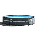 INTEX 26329EH Ultra XTR Deluxe Above Ground Swimming Pool Set: 18ft x 52in – Includes 2100 GPH Cartridge Sand Filter Pump – SuperTough Puncture Resistant – Rust Resistant – Easy to Assemble