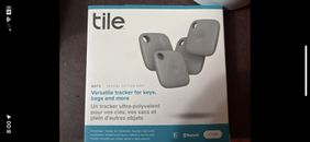 GENUINE Tile Mate Grey Special Edition Bluetooth Tracker 4 Pack Built in Battery