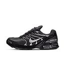 NIKE Air Max Torch 4 Men's Trainers Sneakers Training Shoes 343846 (Anthracite/Black/Metallic Silver 002) UK8 (EU42.5)
