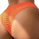 MAIGOIN Best Amazon Deals Right Now Swimsuits Halter Neck Swimsuit Swimming Suit for Girls Beach Wrap Polka Dot Skirt Sequin Dress Plus Size Swimwear for Women Warehouse Deals Angebote Orange L