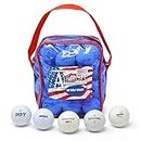 Second Chance 36 Lake Golf Balls with Storage Bag, Blue