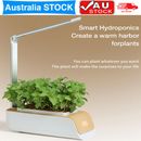 Hydroponics Growing System Indoor Herb Garden Starter Kit with LED Grow Light AU