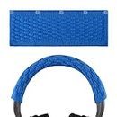 Geekria Knit Fabric Headband Cover Compatible with Sony WH-1000XM4, WH-1000XM3 Headphones, Head Cushion Pad Protector, Replacement Repair Part, Sweat Cover, Easy DIY Installation (Ocean Blue)