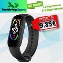 M7 Smart Band 7 Bracelet Heart Rate Monitor Fitness Tracker Android iPhone black