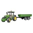 John Deere 5115 M Tractor with Tipping Trailer