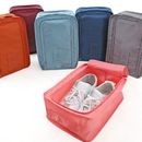 Organizador de embalaje con cremallera para zapatos de viaje impermeables