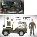 World PeaceKeepers 1:6 Armee Militärfahrzeug Spielzeug Spielset mit 12 Zoll Figur