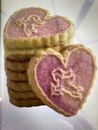 Vanilla Cupid Heart Cookies Wholesale $44 For 5 lbs. Buy In Bulk And Save .
